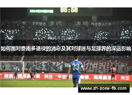 如何面对费南多退役的消息及其对球迷与足球界的深远影响